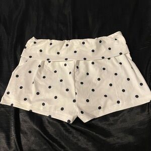 High Waist Polka Dot Women's Shorts